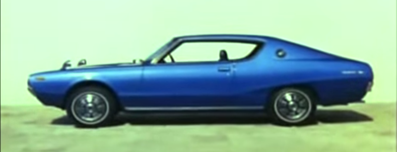 Illustration for article titled What Are These Hippies Doing In A Japanese Nissan Skyline Ad?